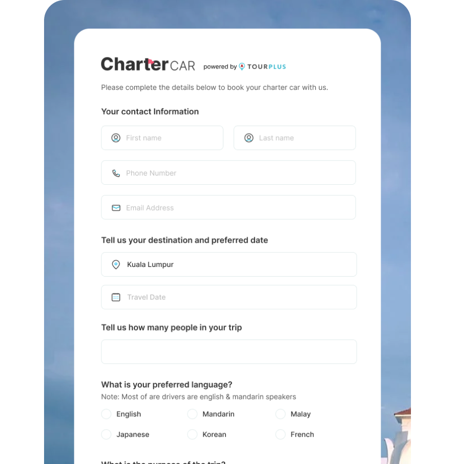 Charter Car Tourplus Charter Vehicle Meaning